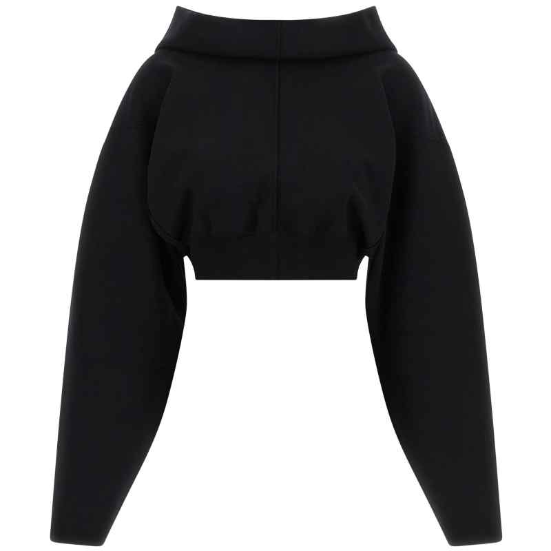 Rick Owens Cropped Hoodie