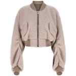 Rick Owens Secchia Cropped Flight Bomber Jacket