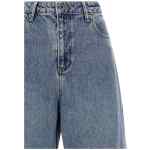 Self-Portrait Blue Barrel Leg Jeans