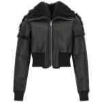 Rick Owens Flight Jkt Cropped Bomber Jacket