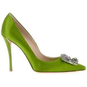 Roger Vivier Flower Strass Pumps