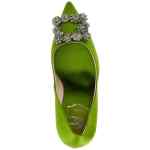 Roger Vivier Flower Strass Pumps