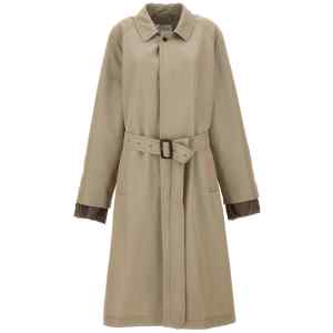 Maison Margiela Long Single-breasted Trench Coat