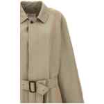 Maison Margiela Long Single-breasted Trench Coat