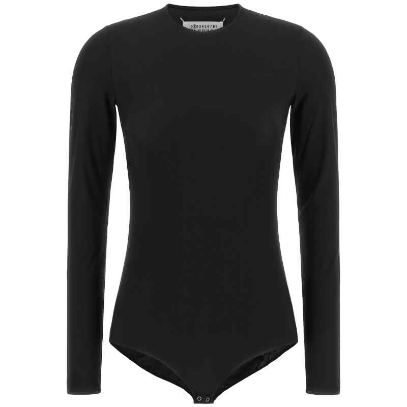 Maison Margiela Long Sleeves Crew Neck Bodysuit