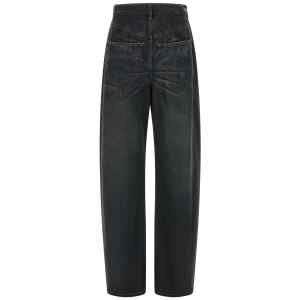Mm6 Maison Margiela Asymmetrical Structure Jeans