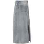 Mm6 Maison Margiela Asymmetrical Construction Skirt