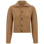 Mm6 Maison Margiela White Stitch Line Cardigan