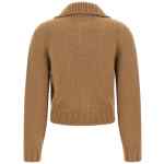 Mm6 Maison Margiela White Stitch Line Cardigan