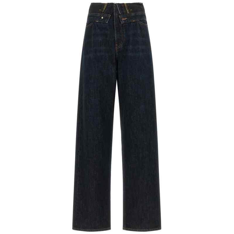 S62LB0225M30063962_01_M_2026-09-25T08-17-32.289Z Mm6 Maison Margiela Raw Cut Waist Jeans