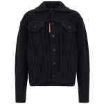 Dsquared2 Logo Patch Cardigan