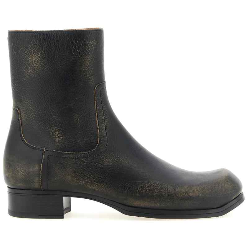 S97WU0100P7880HA247_01_M_2026-09-01T10-17-24.637Z Maison Margiela Vintage Leather Ankle Boots