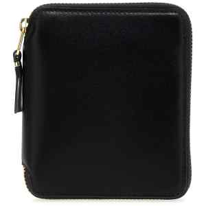Comme Des Garcons Wallet Check Print Wallet
