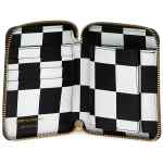 Comme Des Garcons Wallet Check Print Wallet