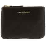 Comme Des Garcons Wallet Logo Leather Wallet