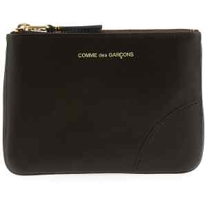 Comme Des Garcons Wallet Logo Leather Wallet