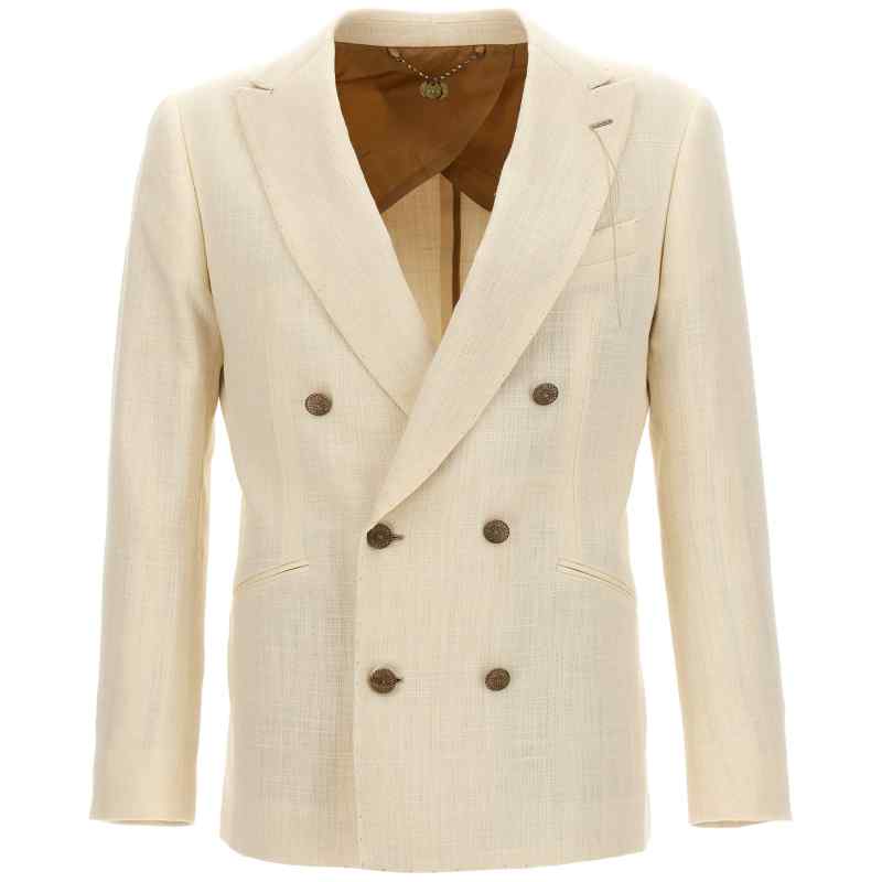 SAM200011_01_M_2024-02-26T08-07-19.401Z Maurizio Miri Double-breasted Blazer