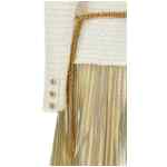 Self-Portrait Long Pleated Skirt Dress