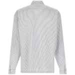 Prada Zip Striped Shirt