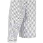 Prada Zip Striped Shirt