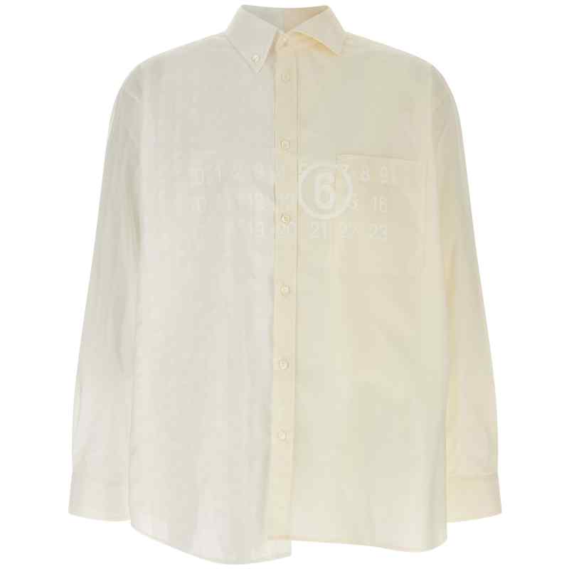 Mm6 Maison Margiela Numeric Signature Mm6 Shirt