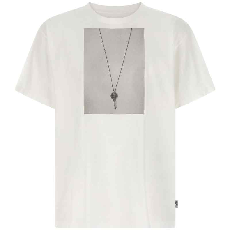 SH0GC0068M20050101_01_M_2025-12-09T10-56-31.498Z-1 Mm6 Maison Margiela Chiave Print T-shirt
