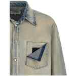 Mm6 Maison Margiela Numeric Signature Mm6 Denim Shirt