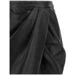 Balmain Leather Skirt