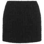 Balmain Embossed Button Detail Miniskirt