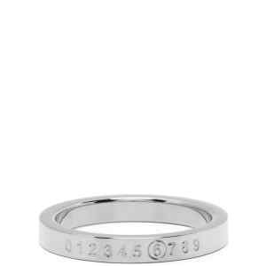 Mm6 Maison Margiela Minimal Logo Ring