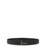 Tom Ford Logo Buckle Reversible Belt