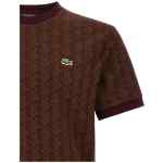 Lacoste Monogramma Jacquard T-shirt