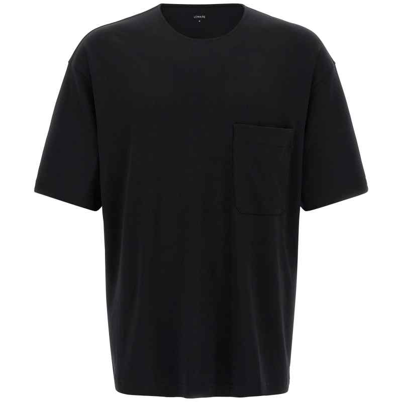 TO1457LJ1043BK999_01_M_2025-09-08T08-30-16.113Z Lemaire Cotton And Silk T-shirt