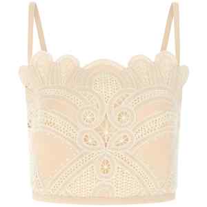 Elie Saab Macramé Bralette
