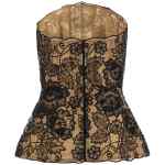 Elie Saab Guipure Lace Corset