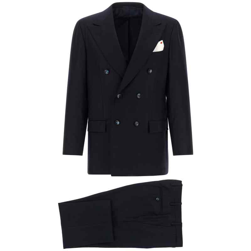 Kiton Virgin Wool And Cashmere Dress