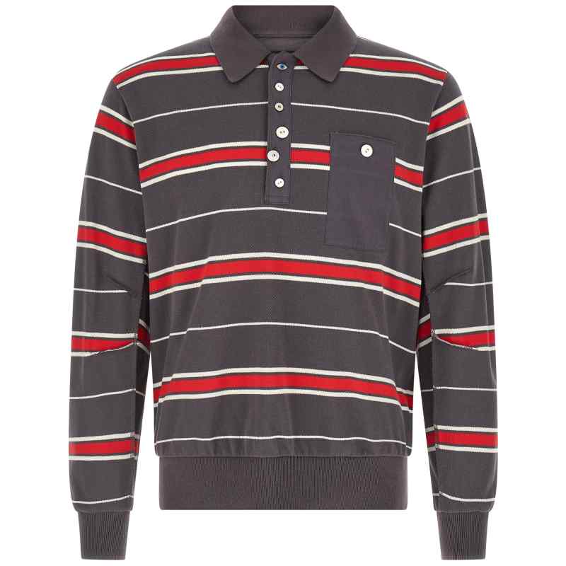 UC1F48042GRAYBORDER_01_M_2026-02-24T10-18-54.363Z Undercover Uc1f4804-2 Polo Shirt