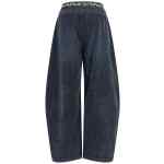 Alexander Wang Denim Pants With Elastic Waistband
