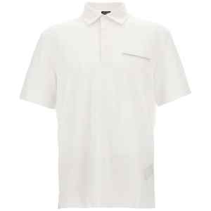 Zegna Piqué Cotton Polo Shirt