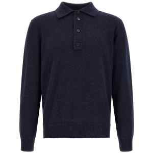 Zegna Wool And Cashmere Polo Shirt