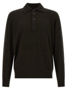Zegna Wool And Cashmere Polo Shirt