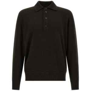 Zegna Wool And Cashmere Polo Shirt