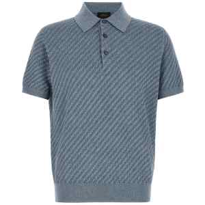 Brioni Trama Weaving Polo