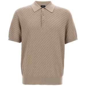 Brioni Knitted Polo Shirt