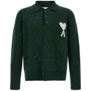 Ami Paris Ami De Coeur Polo Shirt