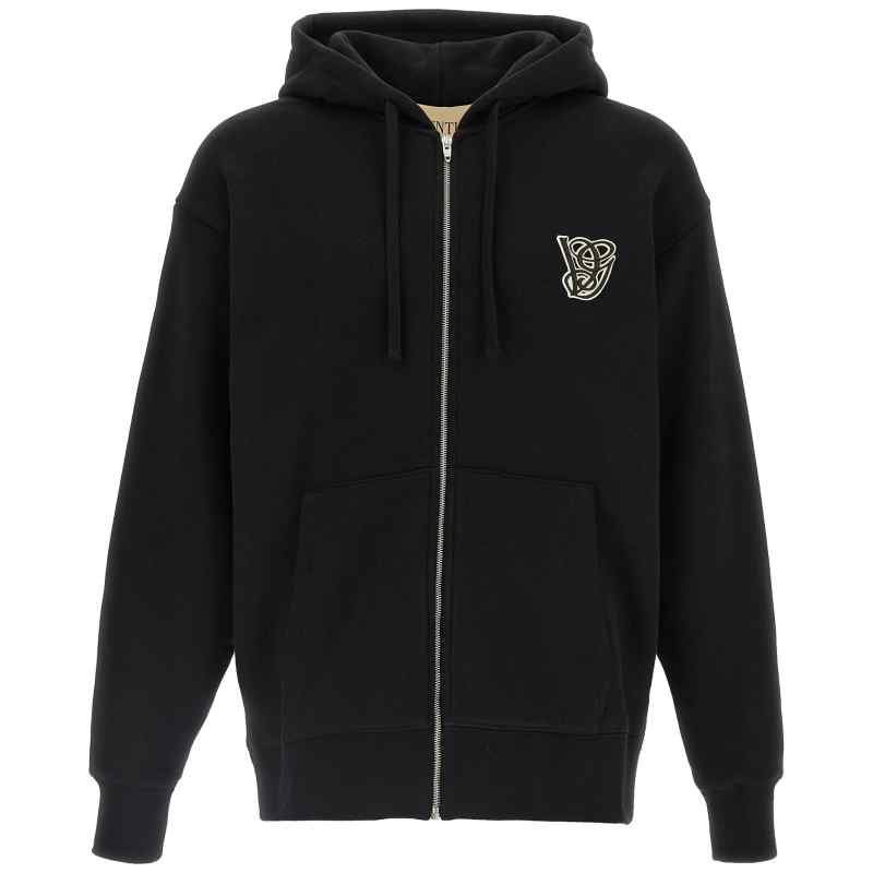 V3MF29PB360NO_01_M_2025-07-07T09-25-02.423Z Valentino Garavani Hoodie Vg Patch