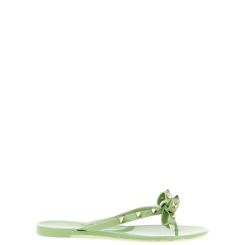 Valentino Garavani Pm Thong Rockstud Sandals