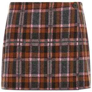 Guest In Residence Tartan Skirt