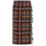 Guest In Residence Tartan Wrap Skirt