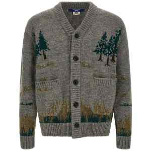 Junya Watanabe Intarsia Cardigan